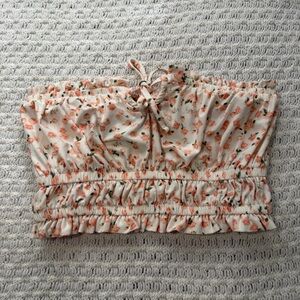 Forever 21 Floral Crop Top